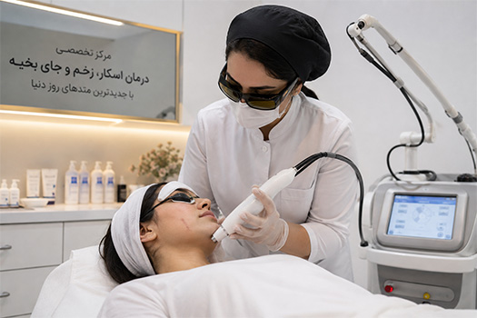 مرکز درمان زخم در کرج